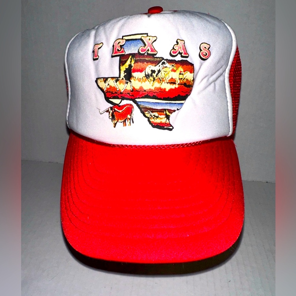 Vintage Texas Mesh Snapback Trucker Cap